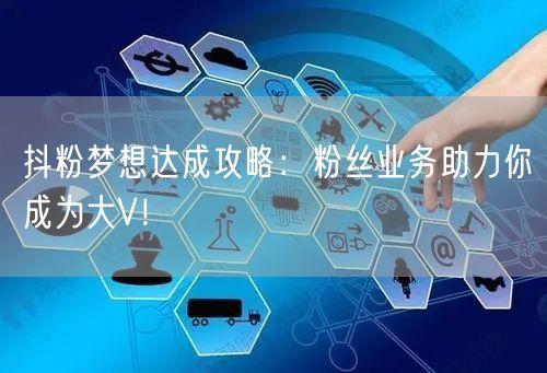 抖粉梦想达成攻略：粉丝业务助力你成为大V！