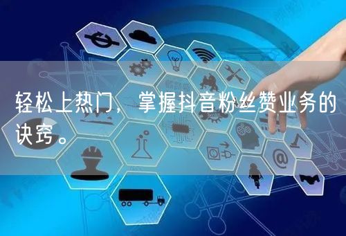 轻松上热门，掌握抖音粉丝赞业务的诀窍。