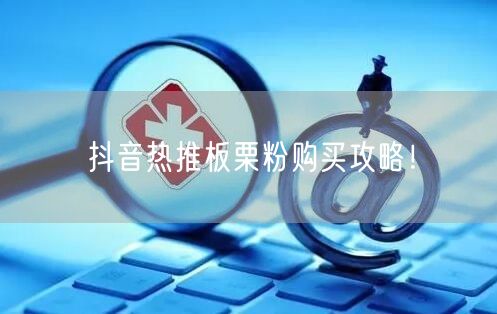 抖音热推板栗粉购买攻略！