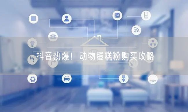 抖音热爆！动物蛋糕粉购买攻略