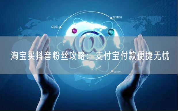 淘宝买抖音粉丝攻略：支付宝付款便捷无忧