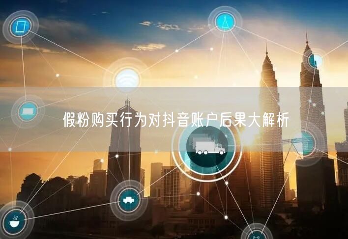 假粉购买行为对抖音账户后果大解析