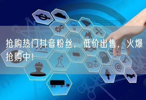 抢购热门抖音粉丝，低价出售，火爆抢购中！
